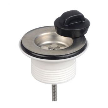 Sopapa plastica 40 c/rosca para lav rosca 1 1/4